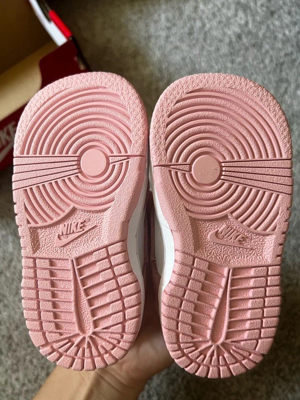 Nike Pink Dunk Low Sneakers - 4C